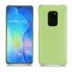 Huawei Mate 20 leather cover - Vert olive ( Nappa - Pantone 578U ) 