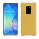 Custodia in pelle Huawei Mate 20 - Mimosa ( Pantone 141C ) 