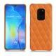 Custodia in pelle Huawei Mate 20 - Orange - Couture ( Nappa - Pantone 1495U ) 
