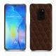 Funda de piel Huawei Mate 20 - Châtaigne - Couture ( Pantone 476C ) 
