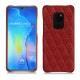Funda de piel Huawei Mate 20 - Tomate - Couture ( Pantone 187C ) 