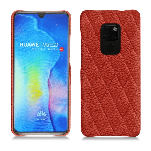 Capa em pele Huawei Mate 20Papaye - Couture ( Pantone #b54317 ) 