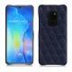 Huawei Mate 20 leather cover - Cobalt - Couture ( Pantone 2766C ) 