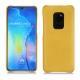 Coque cuir Huawei Mate 20 - Jaune soulèu