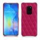 Custodia in pelle Huawei Mate 20 - Rose fluo - Couture