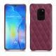 Funda de piel Huawei Mate 20 - Prune vintage - Couture