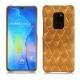 Huawei Mate 20 leather cover - Or Maïa - Couture