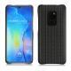 Huawei Mate 20 leather cover - Abaca nero