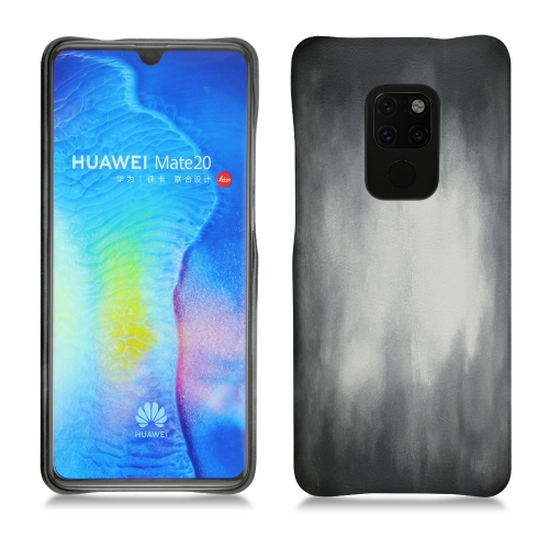 Capa em pele Huawei Mate 20Gris Patine