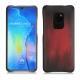 Huawei Mate 20 leather cover - Rouge Patine