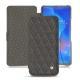 Custodia in pelle Huawei Mate 20 X - Anthracite - Couture ( Pantone 424C ) 