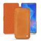 Huawei Mate 20 X leather case - Mandarine vintage ( Pantone 165C ) 