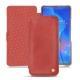 Huawei Mate 20 X leather case - Cerise vintage ( Pantone 185C ) 