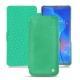 Huawei Mate 20 X leather case - Menthe vintage ( Pantone 562C ) 