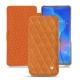 Housse cuir Huawei Mate 20 X - Mandarine vintage - Couture