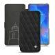 Custodia in pelle Huawei Mate 20 X - Negre poudro - Couture
