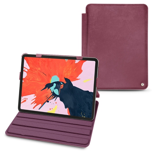 Capa em pele Apple iPad Pro 11' (2018)Prune vintage ( Pantone #612434 ) 