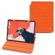 Housse cuir Apple iPad Pro 11" (2018) - Orange fluo - Couture