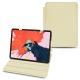 Apple iPad Pro 11" (2018) leather case - Beige PU