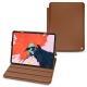 Housse cuir Apple iPad Pro 12.9" (2018) - Marron ( Nappa - Pantone 1615C ) 