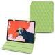 Housse cuir Apple iPad Pro 12.9" (2018) - Vert olive - Couture ( Nappa - Pantone 578U ) 