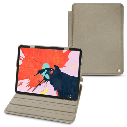Funda de piel Apple iPad Pro 12.9" (2018)Darboun sabla ( Pantone #BCB1A1 )