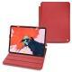 Apple iPad Pro 12.9" (2018) leather case - Rouge troupelenc