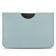 Apple iPad Pro 11" (2018) leather pouch - Bleu ciel ( Nappa - Pantone 277C ) 