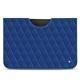 Funda de piel Apple iPad Pro 11" (2018) - Bleu océan - Couture ( Nappa - Pantone 293C ) 