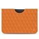 Pochette cuir Apple iPad Pro 11" (2018) - Orange - Couture ( Nappa - Pantone 1495U ) 