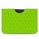 Funda de piel Apple iPad Pro 11" (2018) - Vert fluo - Couture