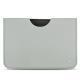 Pochette cuir Apple iPad Pro 12.9" (2018) - Gris ( Nappa - Pantone W428C ) 