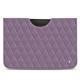 レザーケース Apple iPad Pro 12.9" (2018) - Lilas - Couture ( Nappa - Pantone 2645U ) 