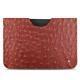 Apple iPad Pro 12.9" (2018) leather pouch - Autruche ciliegia