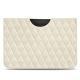 Custodia in pelle Apple iPad Pro 12.9" (2018) - Blanc escumo - Couture