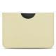 Funda de piel Apple iPad Pro 12.9" (2018) - Beige PU