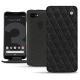 Google Pixel 3 XL leather case - Ebène - Couture ( Sleek P C12 - Black ) 