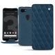 Custodia in pelle Google Pixel 3 XL - Blu mediterran - Couture
