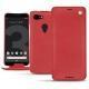 Google Pixel 3 XL leather case - Rouge troupelenc