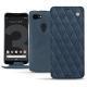 가죽 커버 Google Pixel 3 XL - Jean vintage - Couture