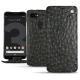 Google Pixel 3 XL leather case - Autruche nero
