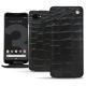 가죽 커버 Google Pixel 3 XL - Crocodile nero