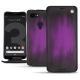 Housse cuir Google Pixel 3 XL - Violet Patine