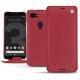 Housse cuir Google Pixel 3 XL - Rouge passion