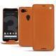 Custodia in pelle Google Pixel 3 XL - Orange vibrant