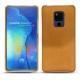 가죽 커버 Huawei Mate 20 X - Or Maïa ( Pantone 871C ) 