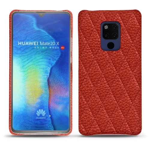 硬质真皮保护套 Huawei Mate 20 XPapaye - Couture ( Pantone #b54317 ) 