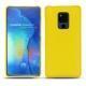 Capa em pele Huawei Mate 20 X - Jaune fluo
