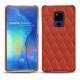 Coque cuir Huawei Mate 20 X - Arange clouquié - Couture