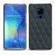 Huawei Mate 20 X leather cover - Blu marino - Couture